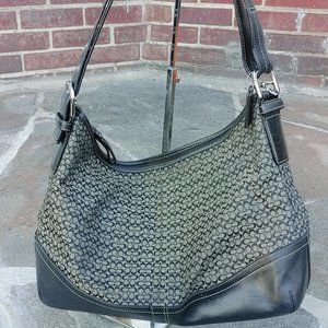 Vintage Coach Mini C Signature Shoulder/ Crossbody Bag F11395